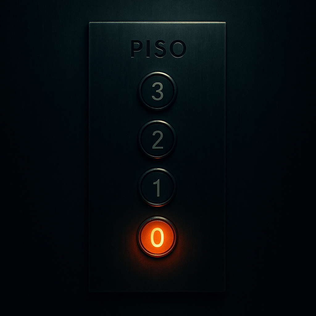 Panel de ascensor PISO ZERO